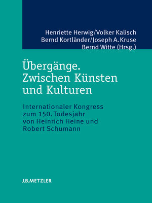 cover image of Übergänge. Zwischen Künsten und Kulturen